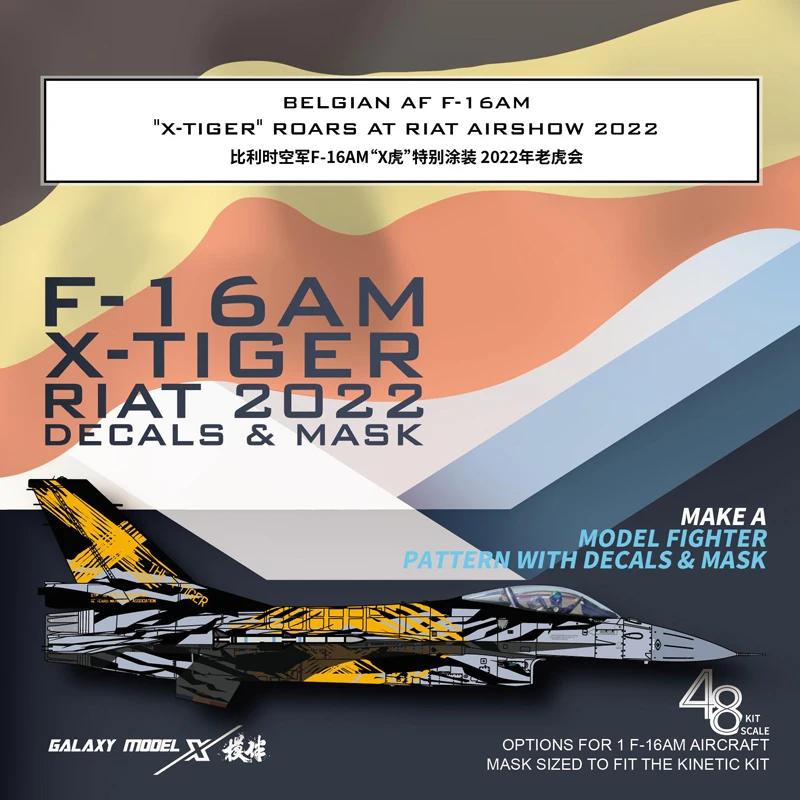  D48047 ⿡ AF F-16AM X-tiger ȿϴ AT RIAT  2022 ŷ  ƼĿ, K48100 װ  DIY 